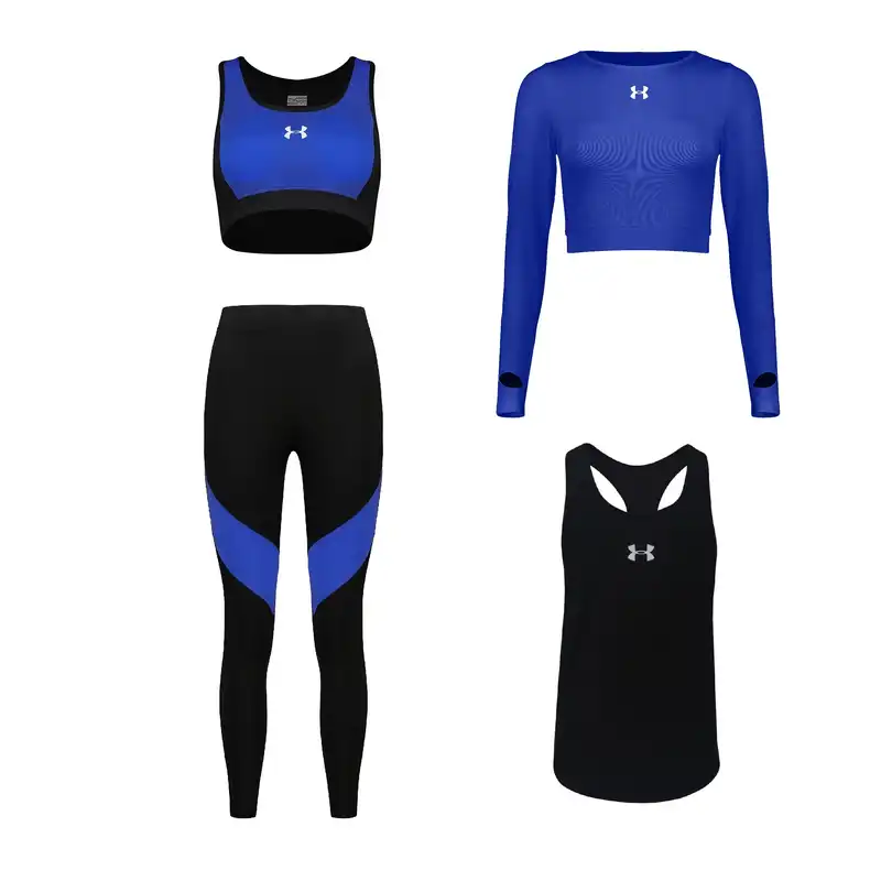 ست 4 تکه لباس ورزشی زنانه مدل 1401-63-65