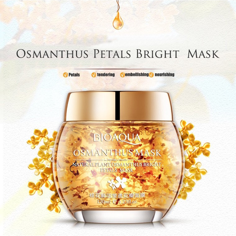 ماسک صورت شب بایو آکوا مدل Osmanthus حجم 120 میلی لیتر ماسک صورت شب بایو آکوا مدل Osmanthus حجم 120 میلی لیتر
