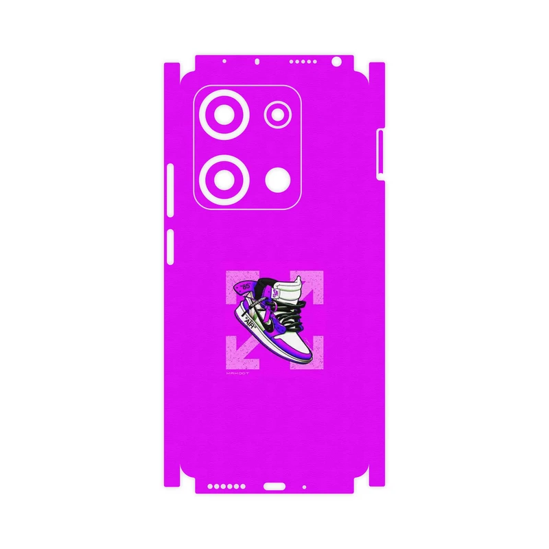 برچسب پوششی ماهوت مدل Nike Air Sneaker Digital Art-FullSkin مناسب برای گوشی موبایل شیائومی Redmi Note 14S
