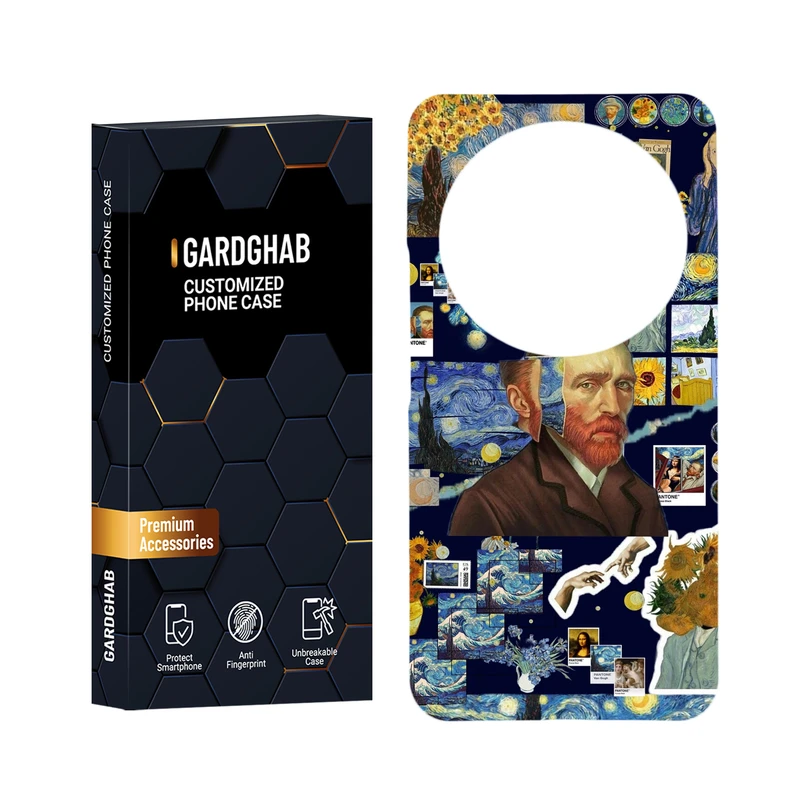 کاور گارد قاب مدل هنری مناسب برای گوشی موبایل شیائومی Mi 14 UItra