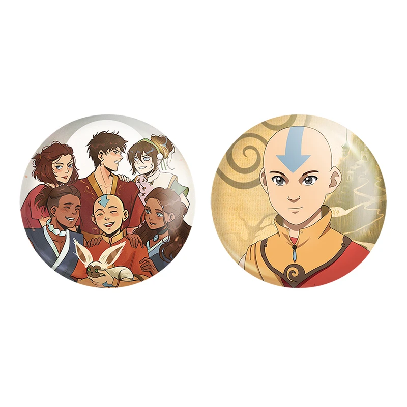 مگنت خندالو طرح آنگ انیمه آواتار کد 1006410070 مجموعه 2 عددی