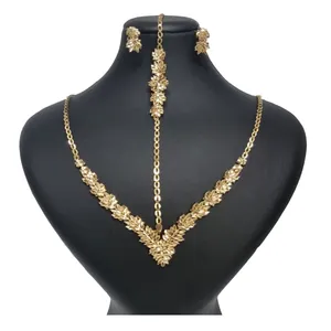 نیم ست طلا 18 عیار زنانه گالری یارطلا مدل تراش کد SR73-G