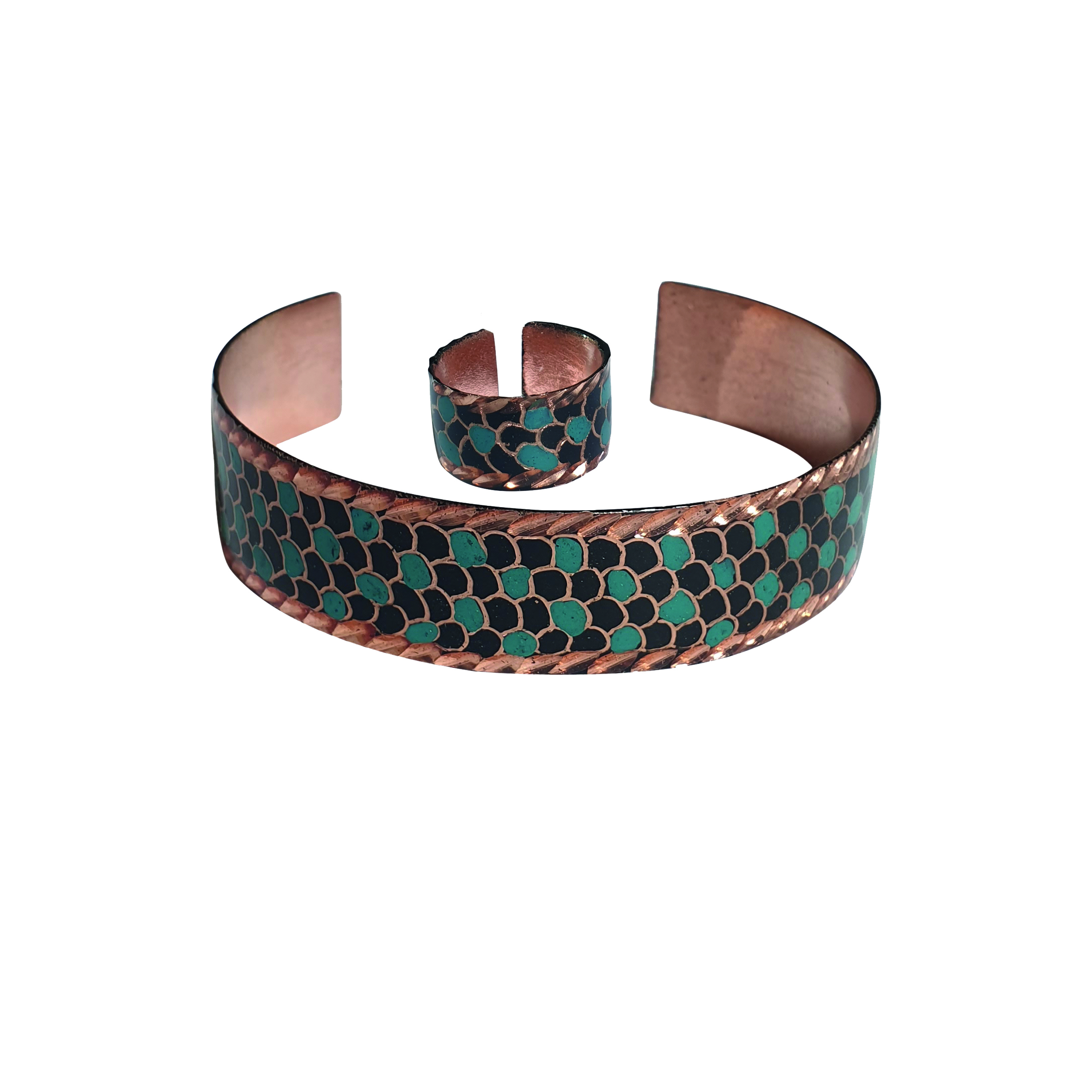 نیم ست زنانه نخل زیور کد 292