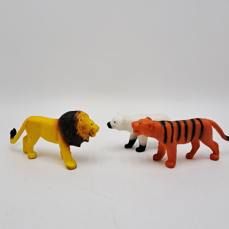 فیگور مدل بازی حیوانات مجموعه هفت عددی