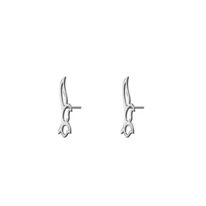 گوشواره نقره زنانه ترمه 1 طرح برگ کد E441