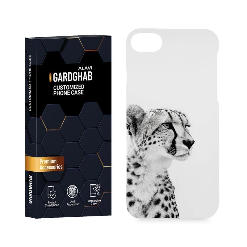 کاور گارد قاب علوی مدل حیوانات مناسب برای گوشی موبایل اپل iPhone 7 / iPhone 8 / iPhone SE 2022 / iPhone SE 2020