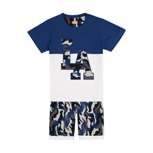 Madar 417-59 T-Shirt And Shorts Set For Boys