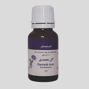 روغن بدن آسمعطر مدل اسنشیال گل محمدی حجم 15 میلی لیتر