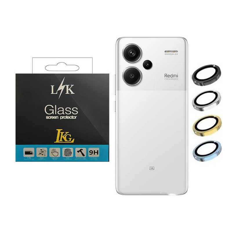 محافظ لنز دوربین ال کا جی مدل Ringi مناسب برای گوشی موبایل شیائومی Redmi Note 13 Pro Plus 5G