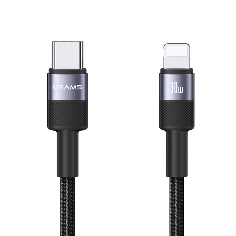 کابل تبدیل USB-C به لایتنینگ یوسمز مدل SJ729-30W طول 1.2 متر