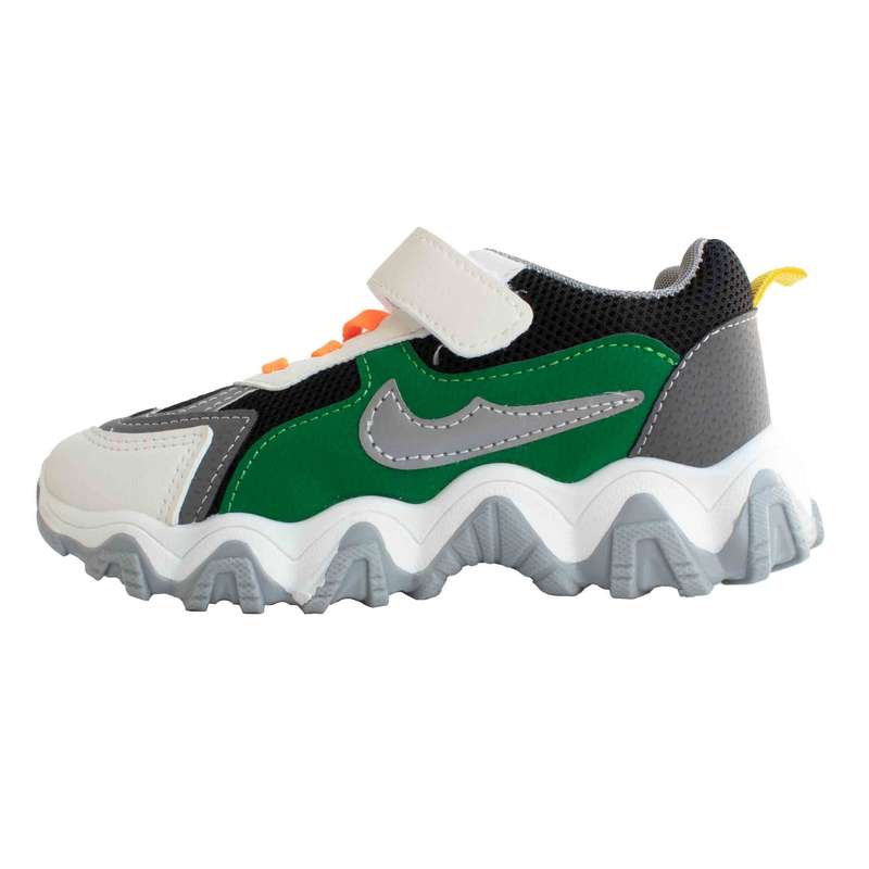 کفش مخصوص پیاده روی پسرانه مدل fashionRun BlkGre102004
