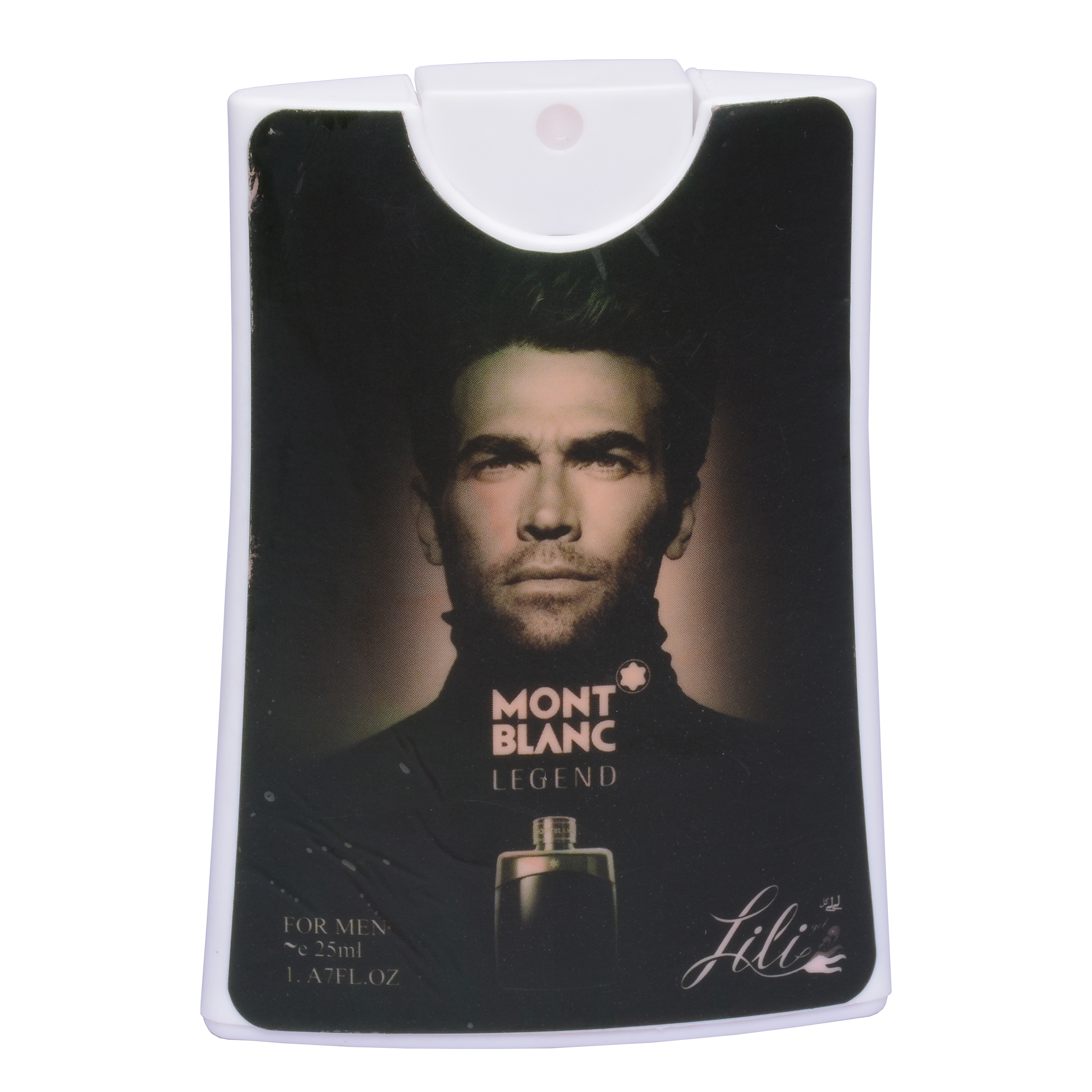 عطر جیبی مردانه لیلی گل مدل Mont Blanc Legend حجم 25 میلی لیتر