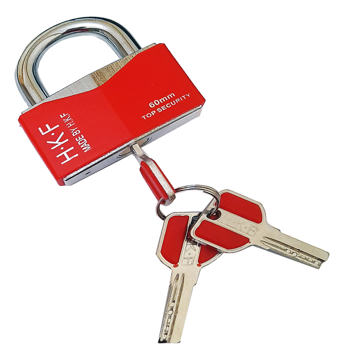 قفل آویز اچ کی اف مدل RO - 66 سایز 60 میلیمتر