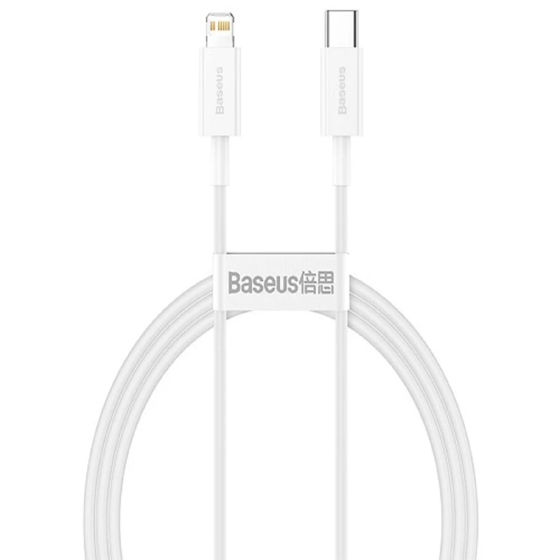 کابل تبدیل usb-c به لایتنینگ باسئوس مدل CATLYS-01 طول 0.25 متر