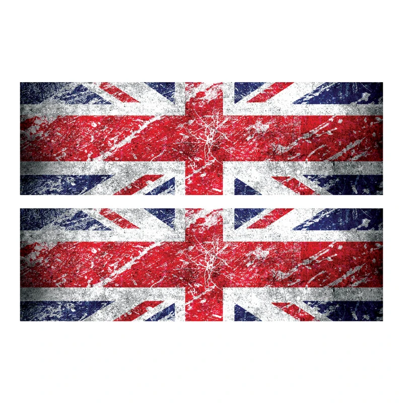 برچسب رکاب خودرو گراسیپا طرح انگلیس مدل A05 بسته 2 عددی