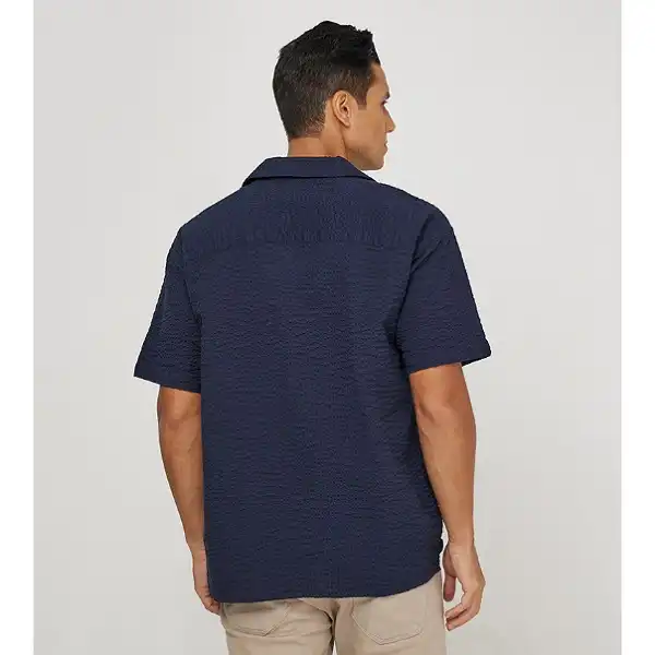 پیراهن آستین کوتاه مردانه اف اند اف مدل 902-3233