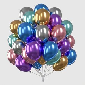 بادکنک مدل کروم 12 کد DB20 بسته 20 عددی