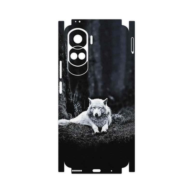 برچسب پوششی ماهوت مدل Dire_Wolf-FullSkin مناسب برای گوشی موبایل آنر 90 Lite