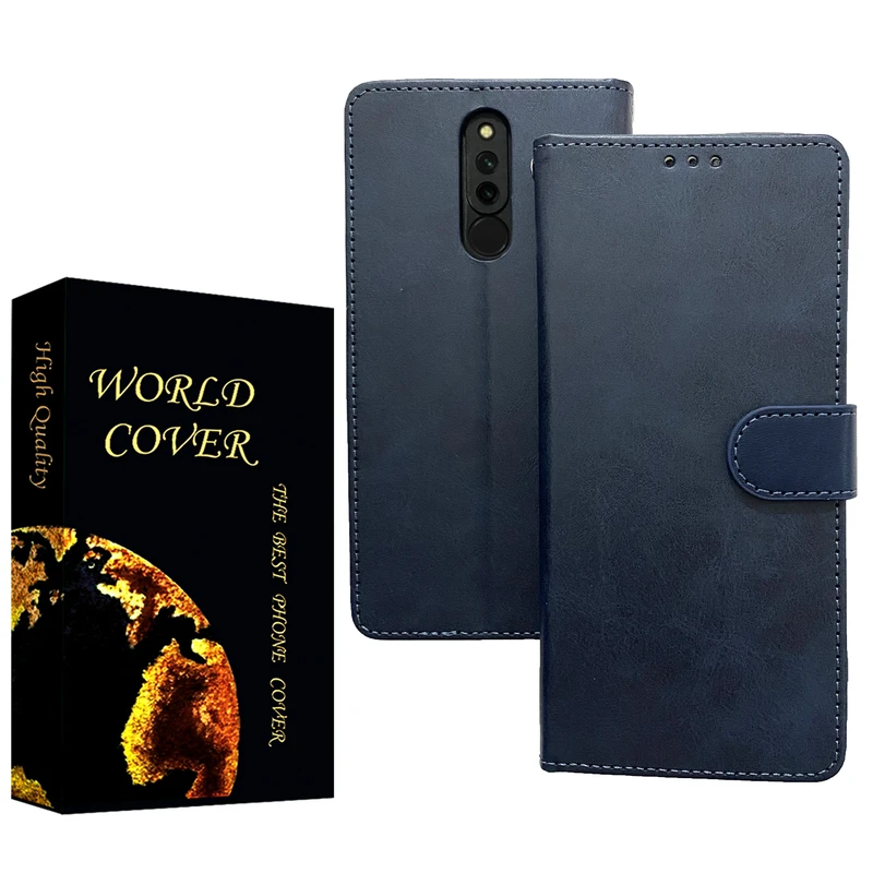 کیف کلاسوری دنیای قاب طرح Magneti کد D004 مناسب برای گوشی موبایل شیائومی Redmi 8