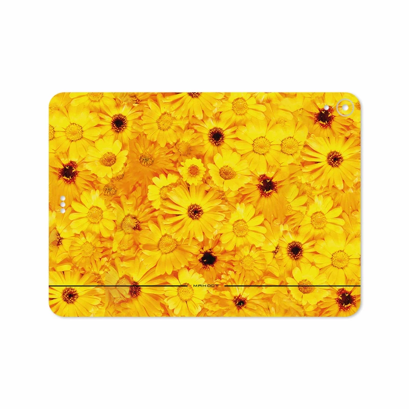 برچسب پوششی ماهوت مدل Yellow-Flower مناسب برای تبلت اپل iPad Pro 11 2018 A2013