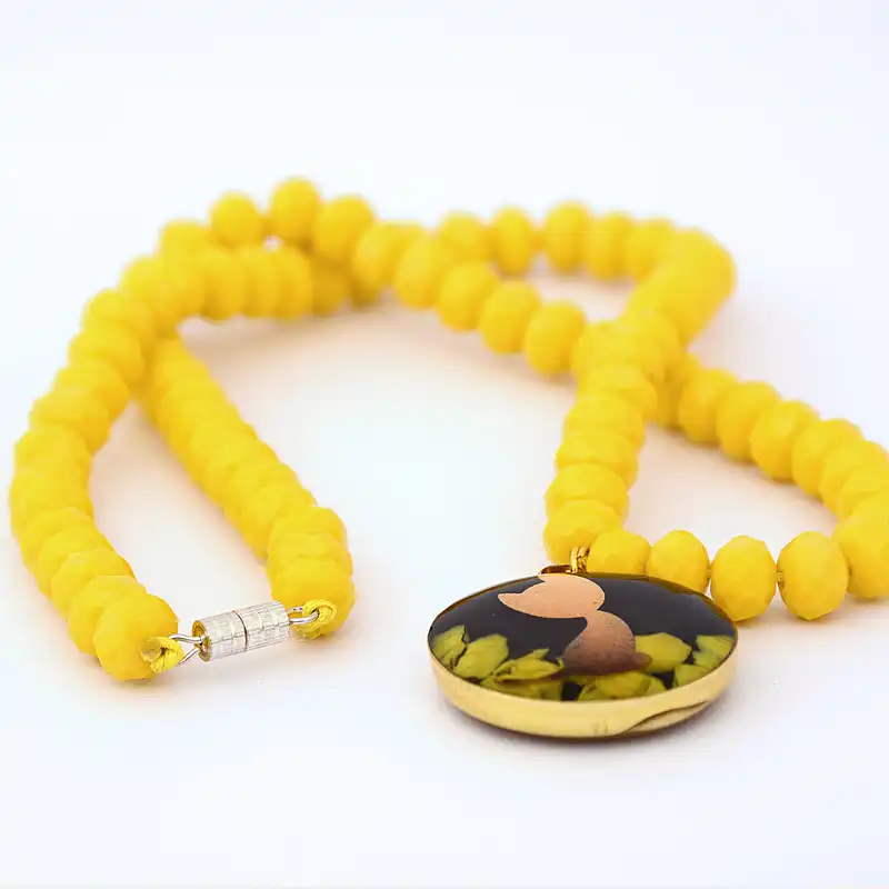 گردنبند زنانه آلتین هنر مدل گربه