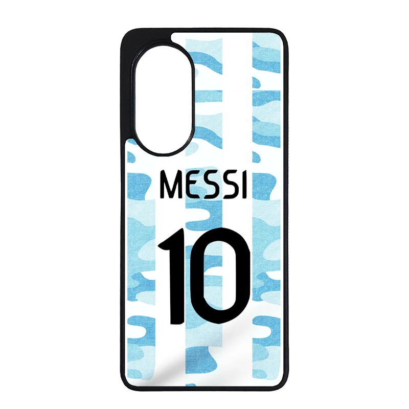 کاور طرح پیراهن لیونل مسی مناسب برای گوشی موبایل هوآوی nova 9 se