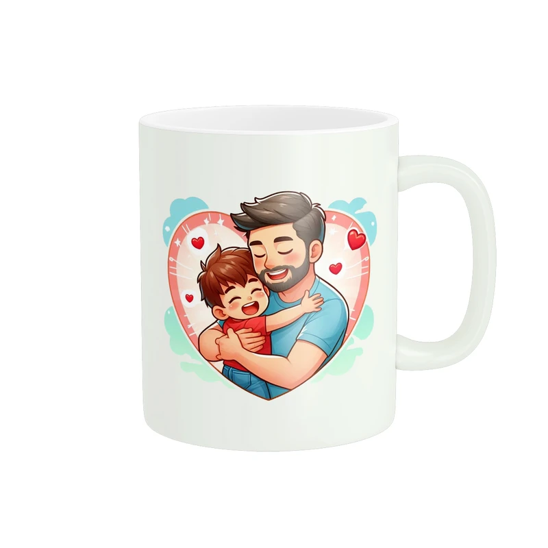 ماگ پادآفرین مدل روز پدر روز مرد همسر کد PM1325