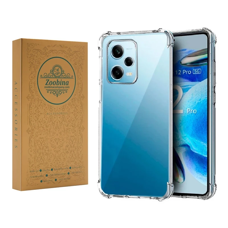   کاور زوبینا مدل Tintless مناسب برای گوشی موبایل شیائومی Redmi Note 12 Pro 5G
