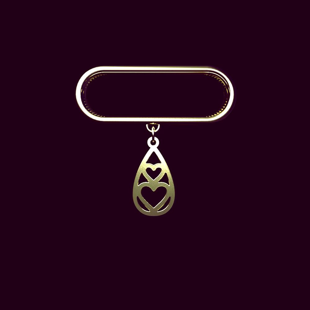 آویز ساعت طلا 18 عیار زنانه مدوپد مدل قلب کد SD1-1662 آویز ساعت طلا 18 عیار زنانه مدوپد مدل قلب کد SD1-1662