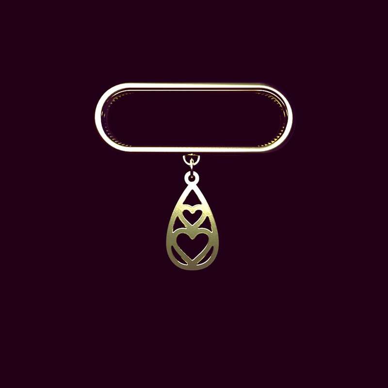 آویز ساعت طلا 18 عیار زنانه مدوپد مدل قلب کد SD1-1662 آویز ساعت طلا 18 عیار زنانه مدوپد مدل قلب کد SD1-1662