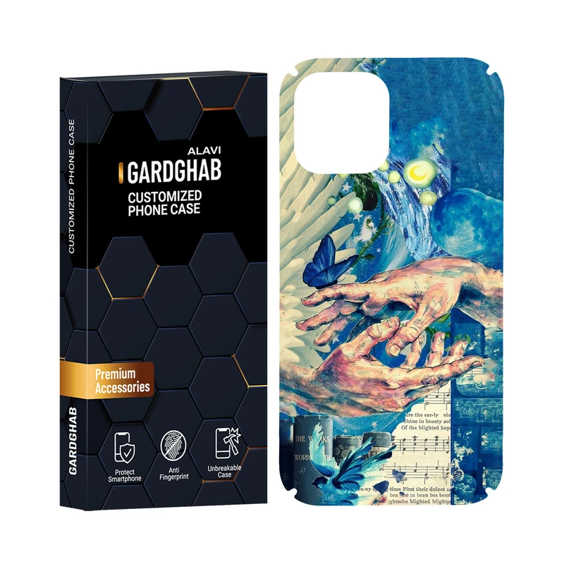 کاور گارد قاب مدل هنری مناسب برای گوشی موبایل اپل iPhone 12 Pro Max