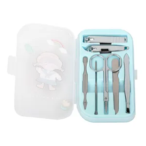 ست مانیکور طرح دختر کد 4320-4 بسته 7 عددی