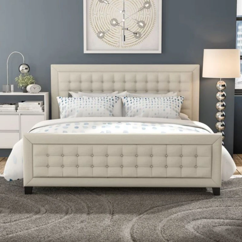 تخت خواب دونفره مدل باوان سایز 160×200 سانتی متر