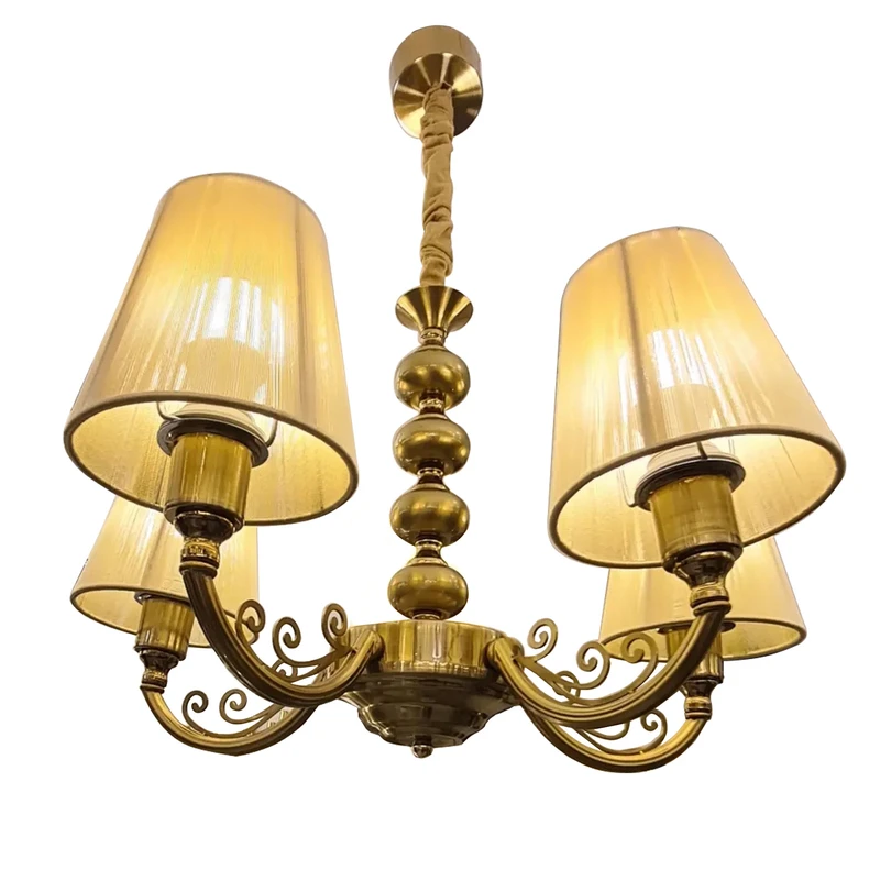 لوستر 4 شعله مدل یلدا