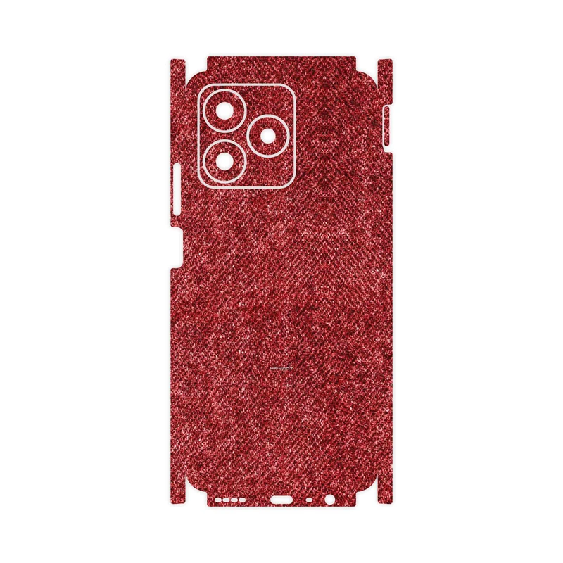 برچسب پوششی ماهوت مدل Fabric Texture 4-FullSkin مناسب برای گوشی موبایل ریلمی C53