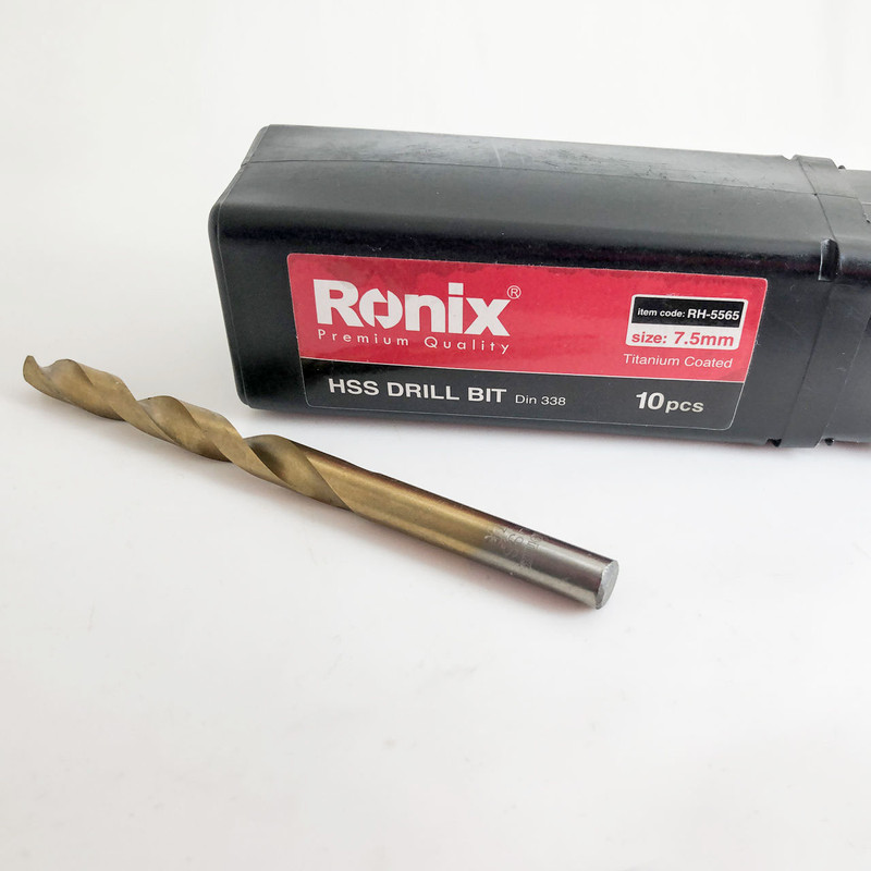 مته آهن رونیکس کد 5566 RH سایز 7.5 میلیمتر