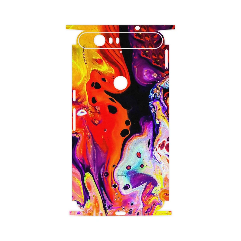 برچسب پوششی ماهوت مدل Abstract Oil Art-FullSkin مناسب برای گوشی موبایل گوگل Nexus 6P