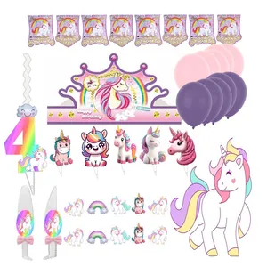 مجموعه 38 عددی تم تولد مدل اسب تکشاخ کد 04