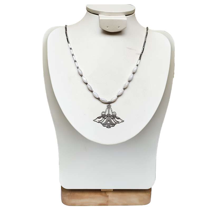 گردنبند نقره زنانه مدل پرواز