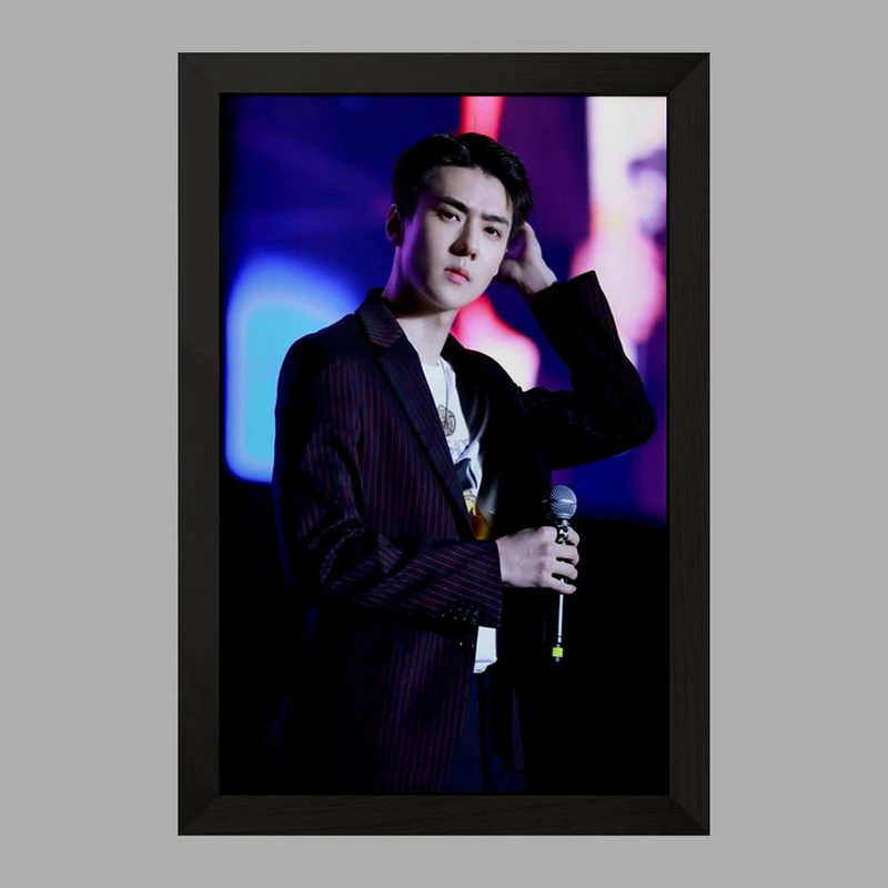 تابلو خندالو مدل سهون گروه اکسو EXO  کد 13475