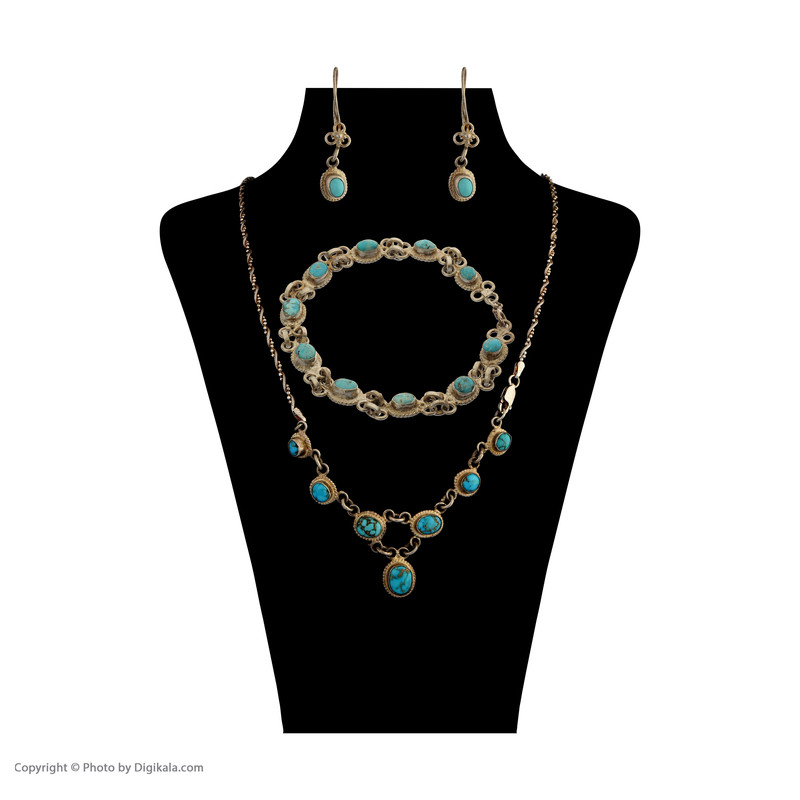 ست نقره زنانه مدل sw07