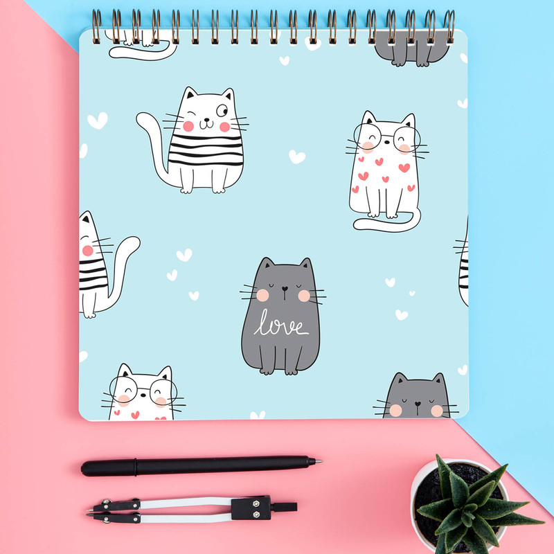 دفتر یادداشت باژیکان طرح گربه کد 2010004