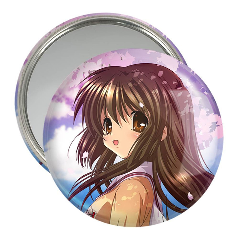 آینه جیبی خندالو مدل فوکو انیمه کلند Clenned  کد 22411