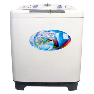 ماشین لباسشویی دوقلو هیوندای مدل HWM-9600 ظرفیت 9 کیلوگرم