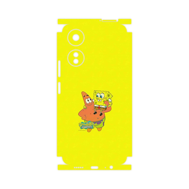 برچسب پوششی ماهوت مدل SpongeBob SquarePants-FullSkin مناسب برای گوشی موبایل آنر X5 Plus
