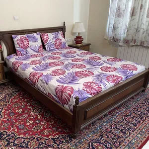 سرویس ملحفه مدل کشدار کد 140103101 2 نفره 3 تکه