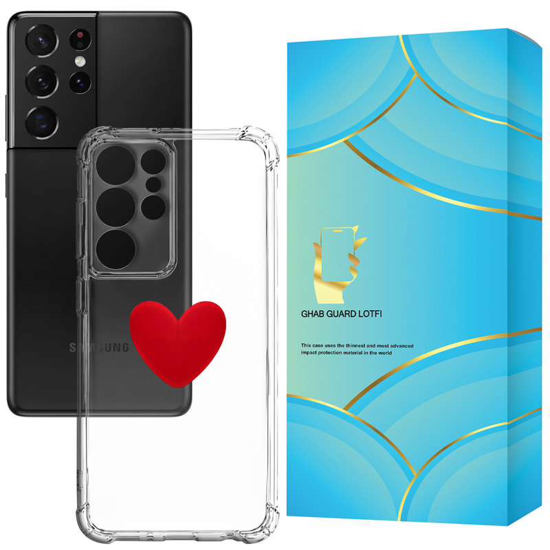 کاور قاب گارد لطفی مدل JELKABG مناسب برای گوشی موبایل سامسونگ Galaxy S21 Ultra