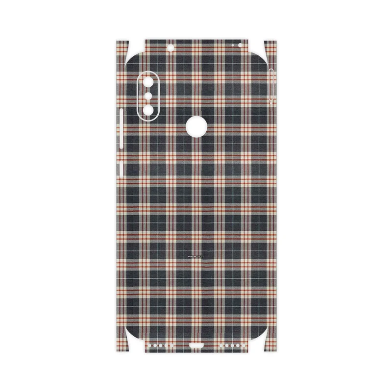 برچسب پوششی ماهوت مدل Fabric Texture 5-FullSkin مناسب برای گوشی موبایل شیائومی Redmi Note 6 Pro