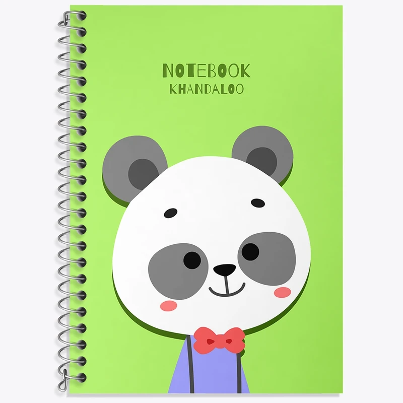 دفتر لغت 50 برگ خندالو طرح پاندا کیوت کد N1114