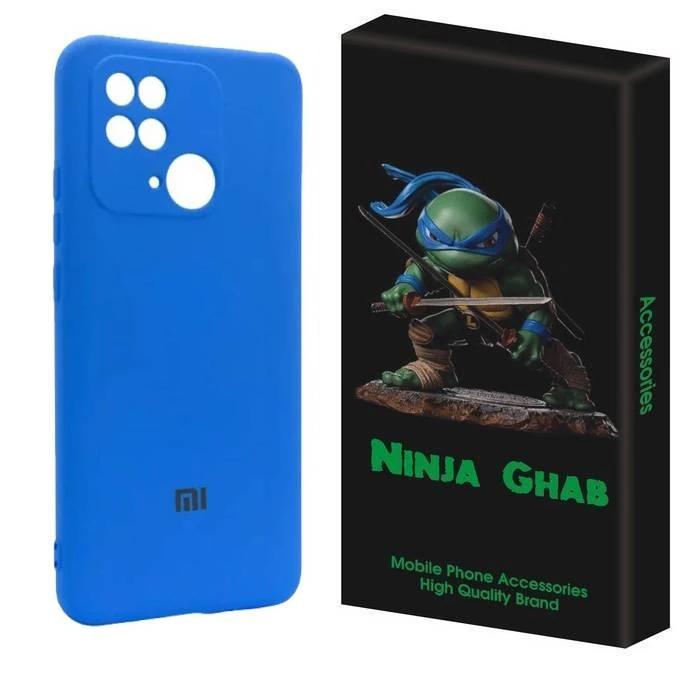 کاور نینجا قاب مدل سیلیکونی مناسب برای گوشی موبایل شیائومی Poco C40